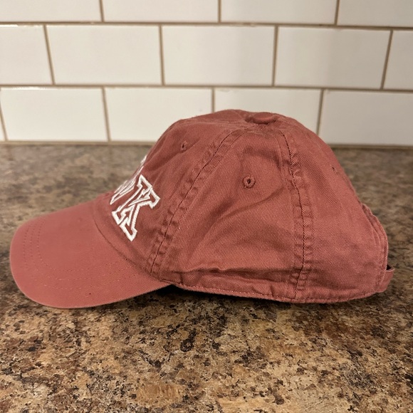 Victoria Secret Pink Baseball Cap in Rust Red - Picture 2 of 5